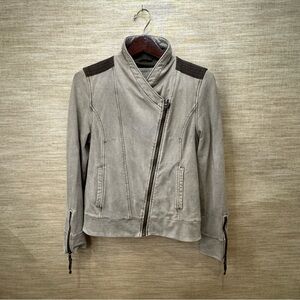 Anthropologie Marrakech Women’s French Terry Moto Jacket - Women’s S